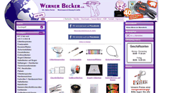 Desktop Screenshot of banok-becker.de